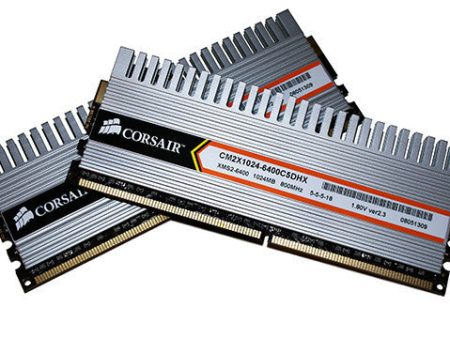 Copy of CORSAIR 2GB (2 x 1GB) 240-Pin DDR2 SDRAM DDR2 667 (PC2 5300) Desktop Memory Model VS2GBKIT667D2 on Sale