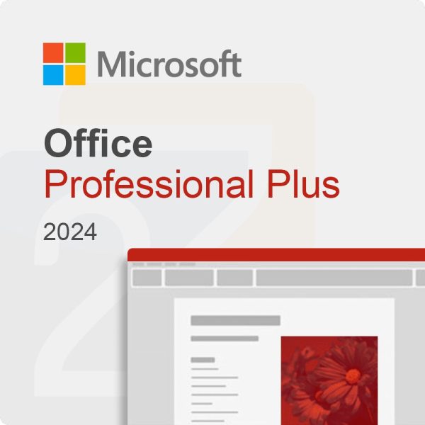 Microsoft Office 2024 Professional Plus license for 3 devices Discount