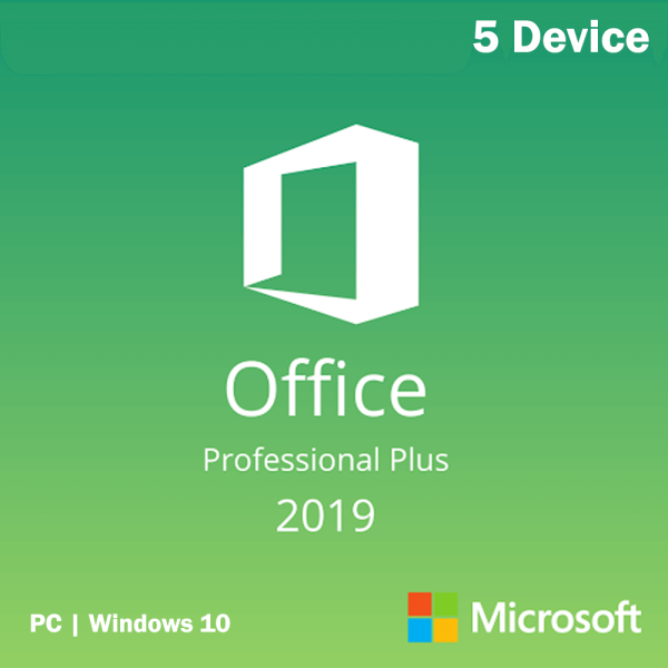 5 Device Microsoft Office Professional Plus 2019 Product Key FPP Retail. 5U Cheap