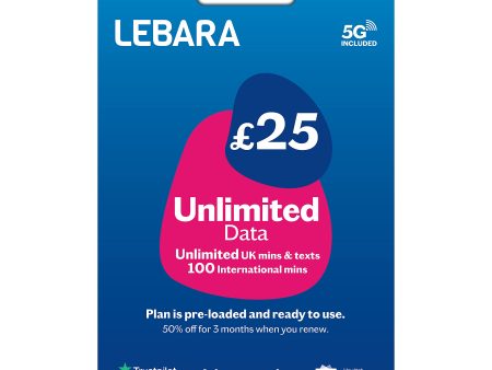 Lebara Sim Card pay As You Go Mobile Phone Sim Card Hot on Sale