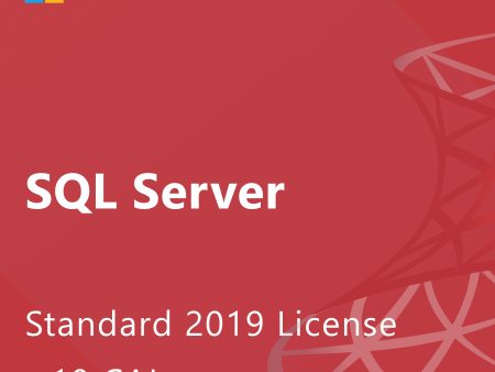 Microsoft SQL Server 2019 Standard - License + 10 CALs Online Hot Sale