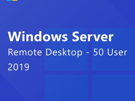 Microsoft Windows Server 2019 Remote Desktop - 50 User Fashion