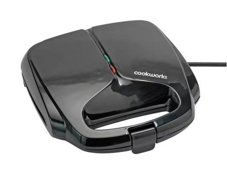 Cookworks 2 Portion Sandwich Toaster 933925 - Refurbished Online Sale