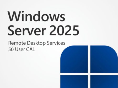 Windows 2025 RDS User 50 Cals on Sale