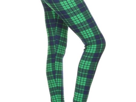 Celtic Plaid - Women s Plus Size Leggings For Sale