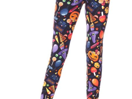 Witches Brew Party - Women s 3X-4X Leggings Discount