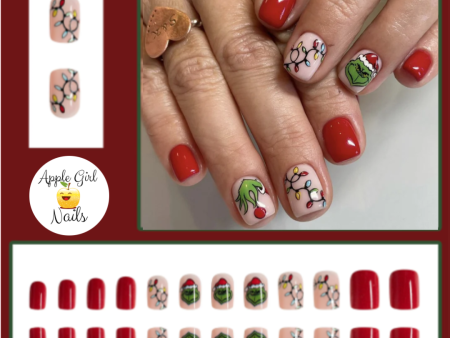 Holiday Cheer Meister - Press On Nails For Sale