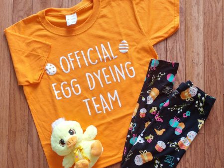 Official Egg Dyeing Team - Youth Tee Sale