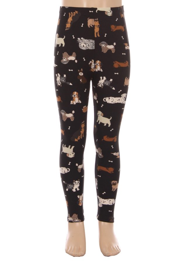 Doggone Cute - Girls Leggings For Discount