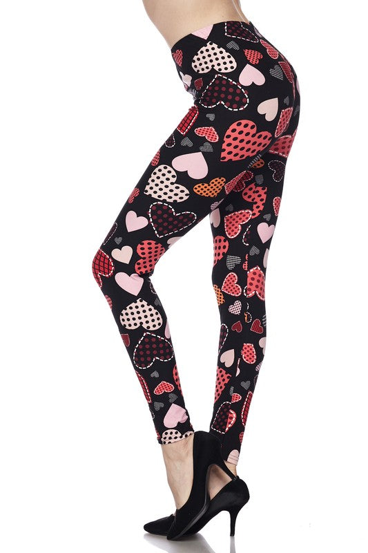 Love Those Patches - Women s Extra Plus Size Leggings on Sale