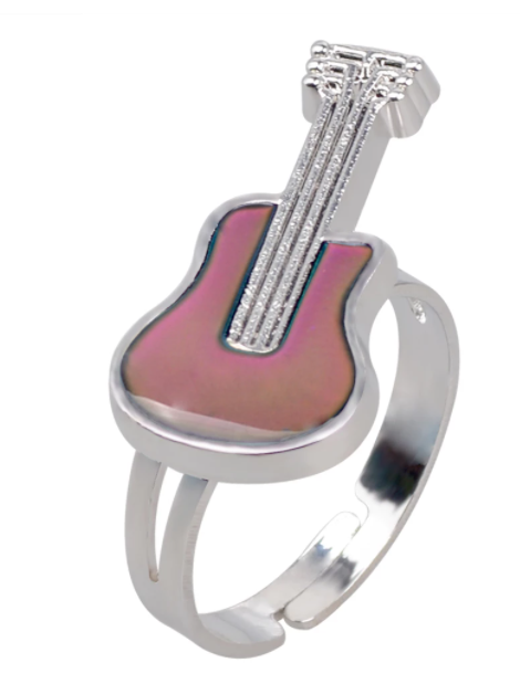 Electric Guitar Mood Ring on Sale