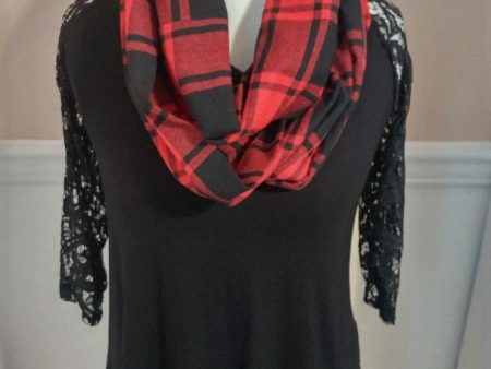 Buffalo Plaid Infinity Pocket Scarf Online