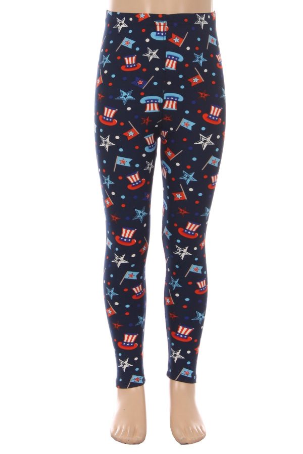 Hats Off America - Girls Leggings Cheap