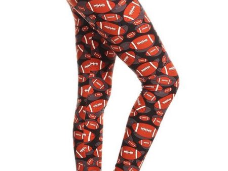 Pretty in Pigskins - Women s One Size Leggings For Sale