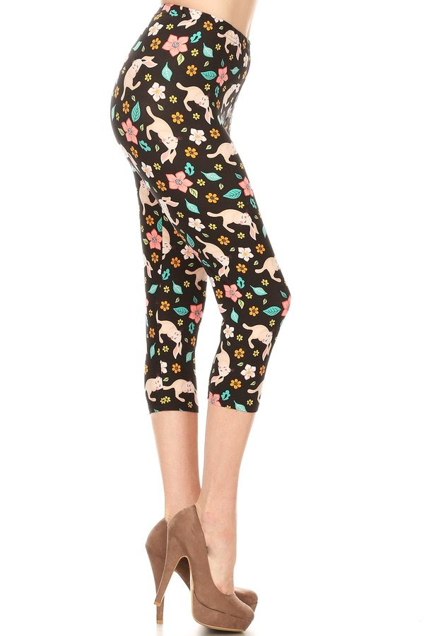 Bunnies in Bloom - Women s Plus Size Capris For Discount