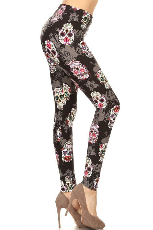 Unlock Skull Kingdom - Women s 3X 5X Plus Size Leggings Online