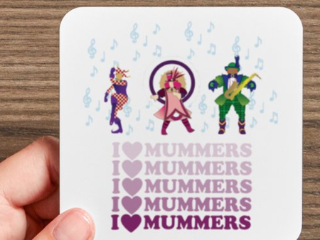 I Love Mummers Coaster Set Online Sale