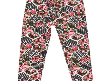 Queen of Hearts - Girls Leggings Online Sale