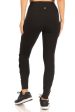 Women s Athletic Leggings with Mesh Criss-Cross Cutouts in Black Online Sale