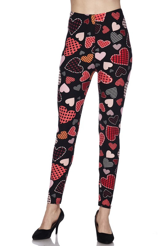 Love Those Patches - Women s Extra Plus Size Leggings on Sale