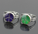 Peace Sign Mood Ring Supply