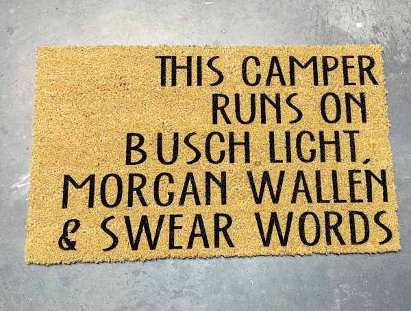 18”x30” Custom Doormat – Durable, Stylish, and Eco-Friendly For Sale