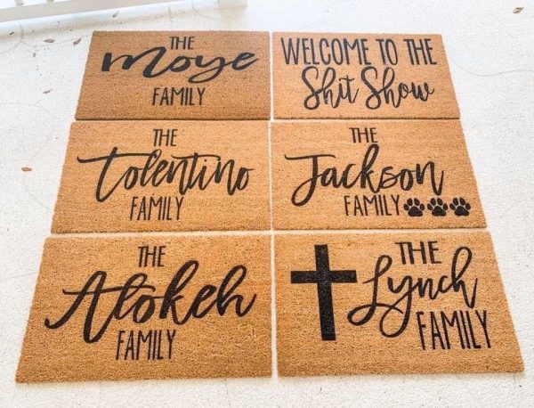 18”x30” Custom Doormat – Durable, Stylish, and Eco-Friendly For Sale