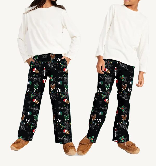 We Wish You a Philly Christmas Lounge Pants - Kids Unisex For Cheap