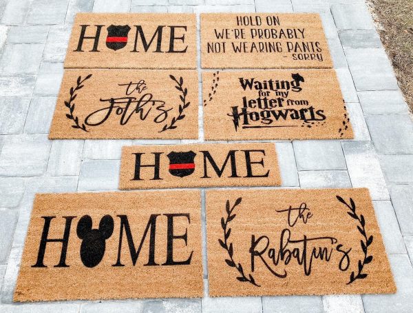 18”x30” Custom Doormat – Durable, Stylish, and Eco-Friendly For Sale