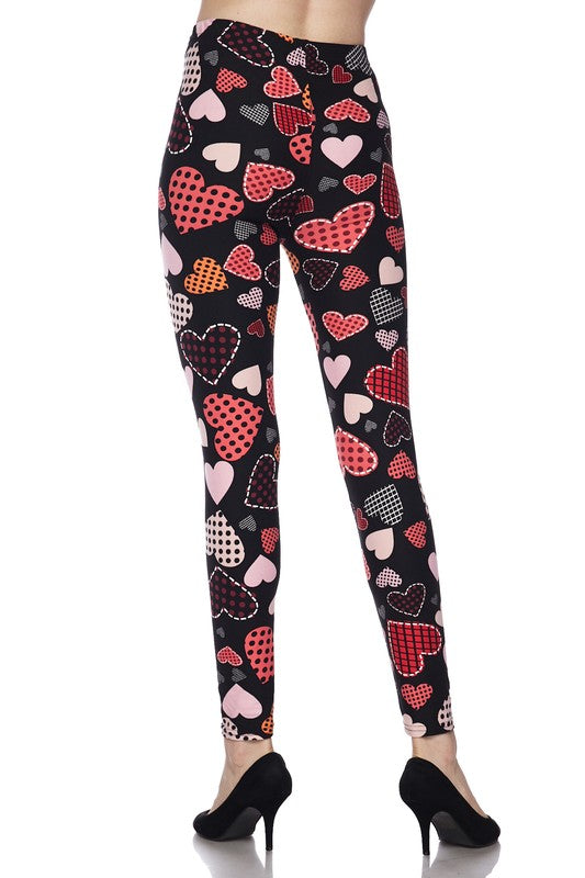 Love Those Patches - Women s Extra Plus Size Leggings on Sale