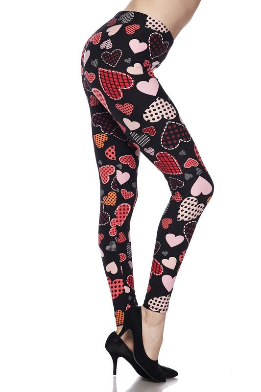 Love Those Patches - Women s Extra Plus Size Leggings on Sale