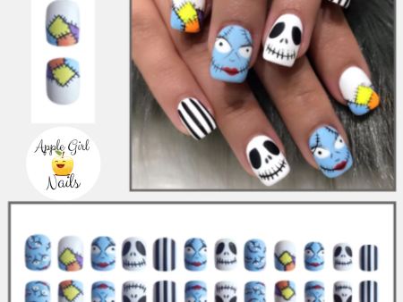 Scary Christmas - Press On Nails Online