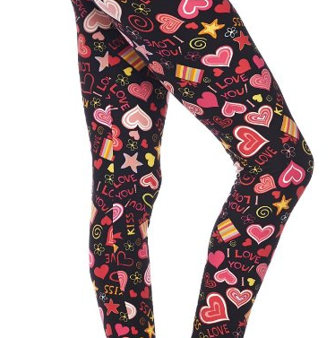 Sweet Sentiments - Women s One Size Leggings Online now