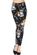 Skeleton Boogie - Women s Extra Plus 3x-5x Leggings For Discount