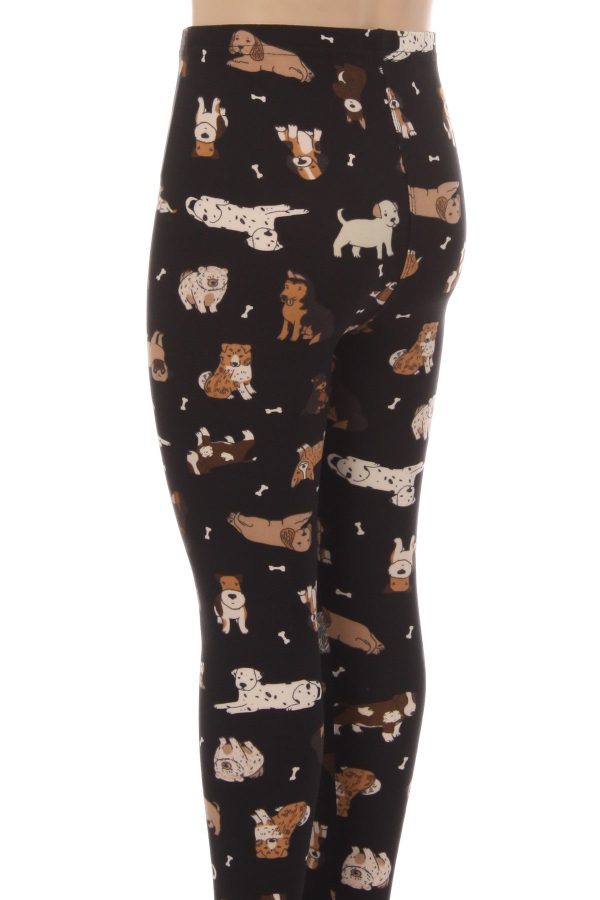 Doggone Cute - Girls Leggings For Discount