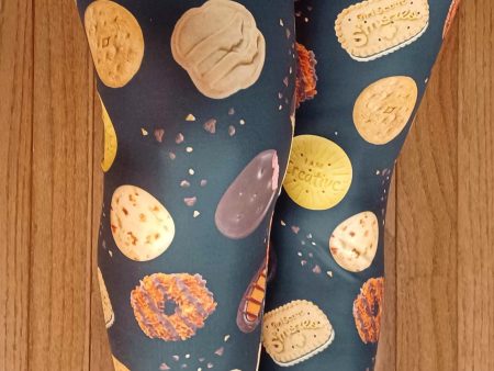 Cookie Munch - Women s Extra Plus TC Size Leggings For Sale