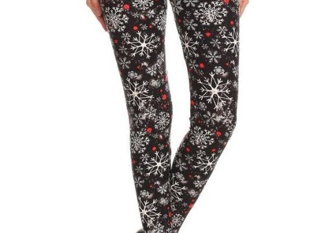 Crystal Snowfall - Women s One Size Leggings Cheap