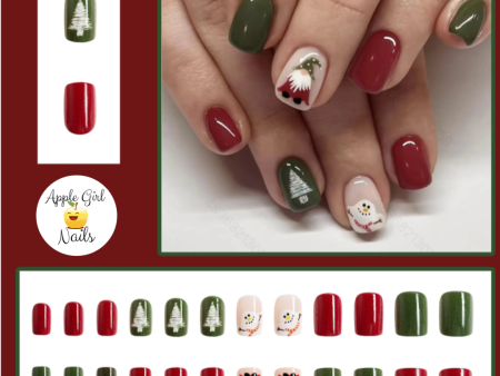 Gnome for the Holidays - Press On Nails For Discount