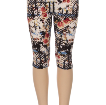 Fenced Roses - Girls Capris Online