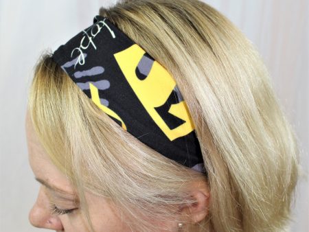 Superhero Childhood Cancer Awareness Headband Discount