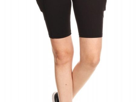 Women s Athletic Shorts in Black on Sale