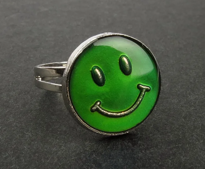 Happy Face Mood Ring For Cheap