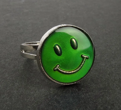 Happy Face Mood Ring For Cheap