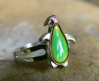 Penguin Mood Ring For Discount