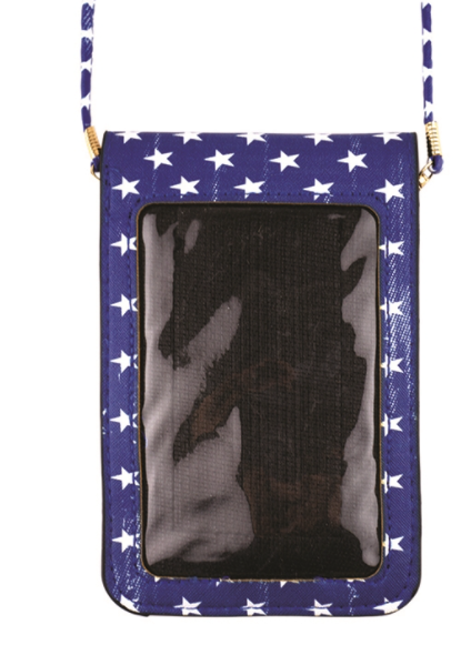 American Flag Cellphone Crossbody Bag Discount